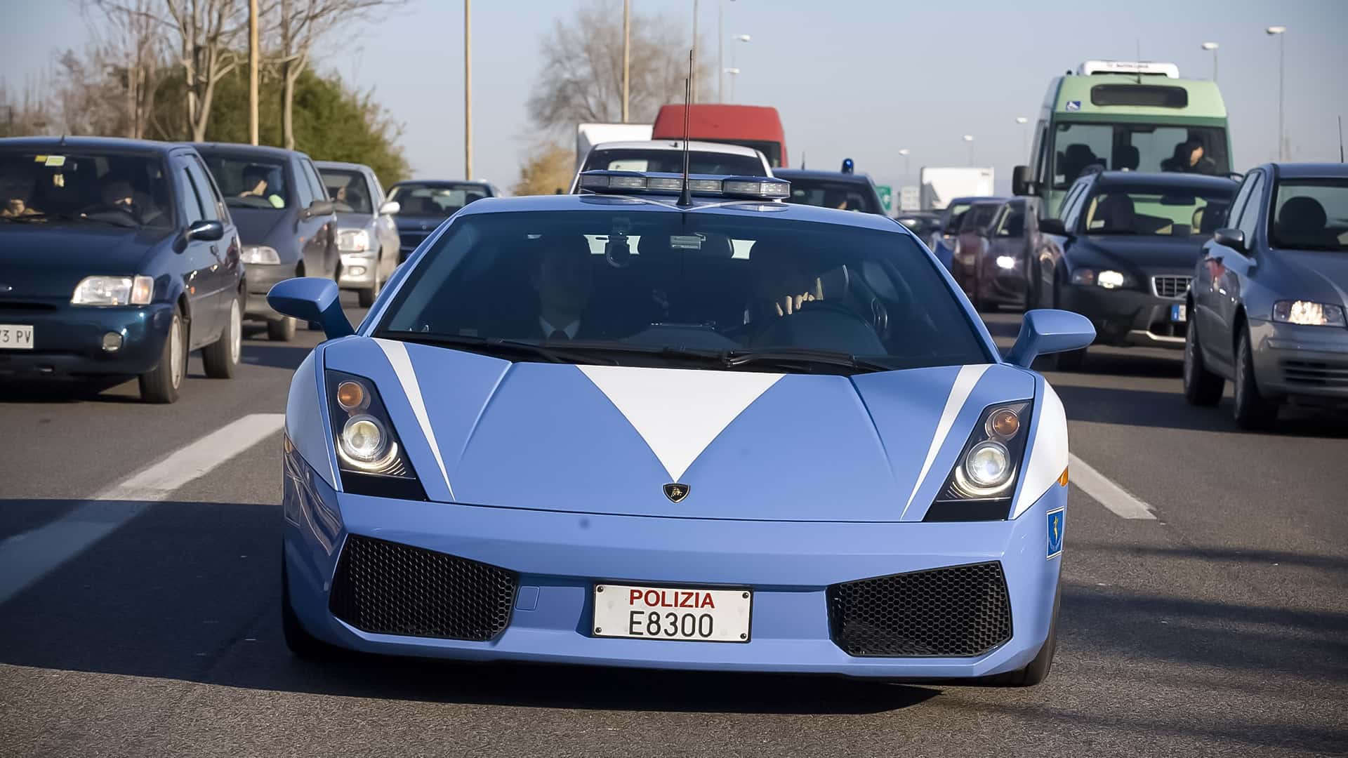 20 years of Lamborghini and the Italian State Police