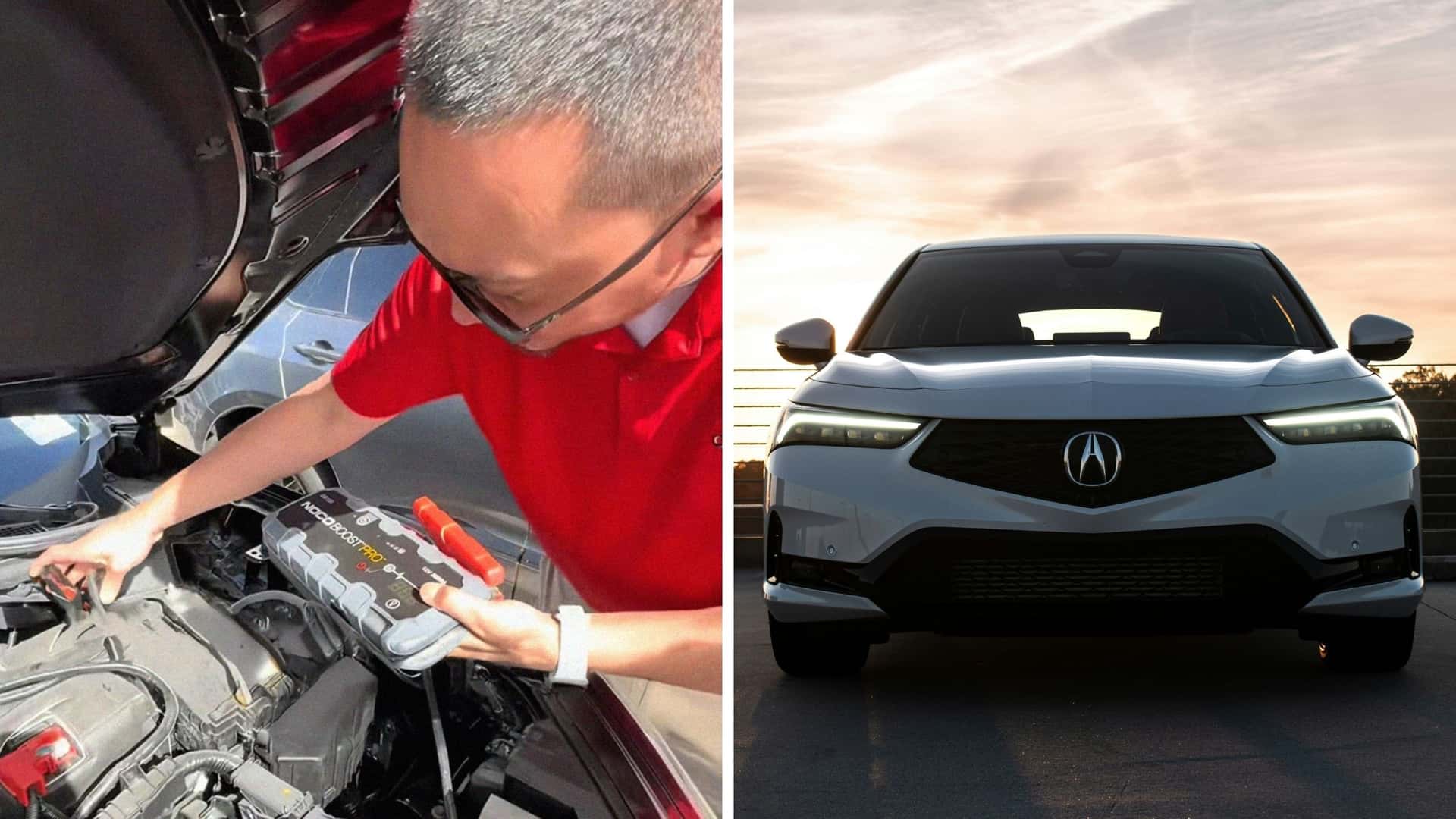 'Don't You Put the Positive Cable on First?': Salesman Tries to Jump-Start an Acura. It Backfires