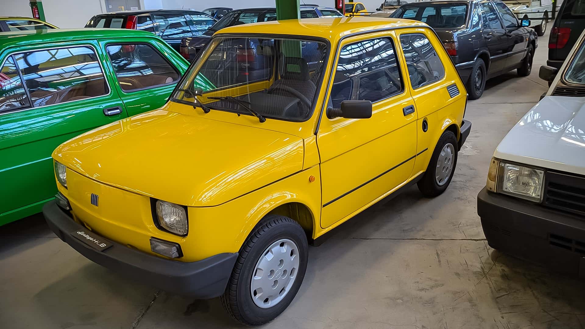 Hier steht der letzte gebaute Fiat 126