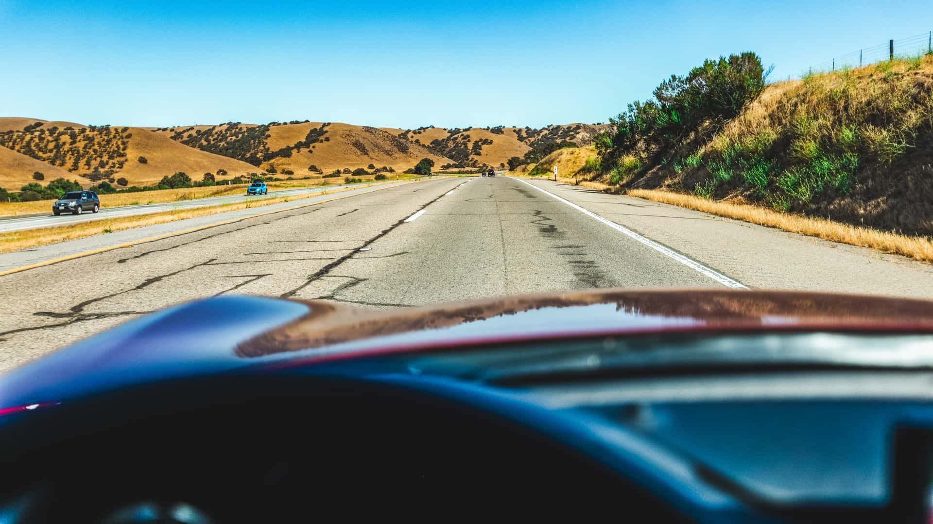 Perjalanan Jalan Raya Mazda Miata California