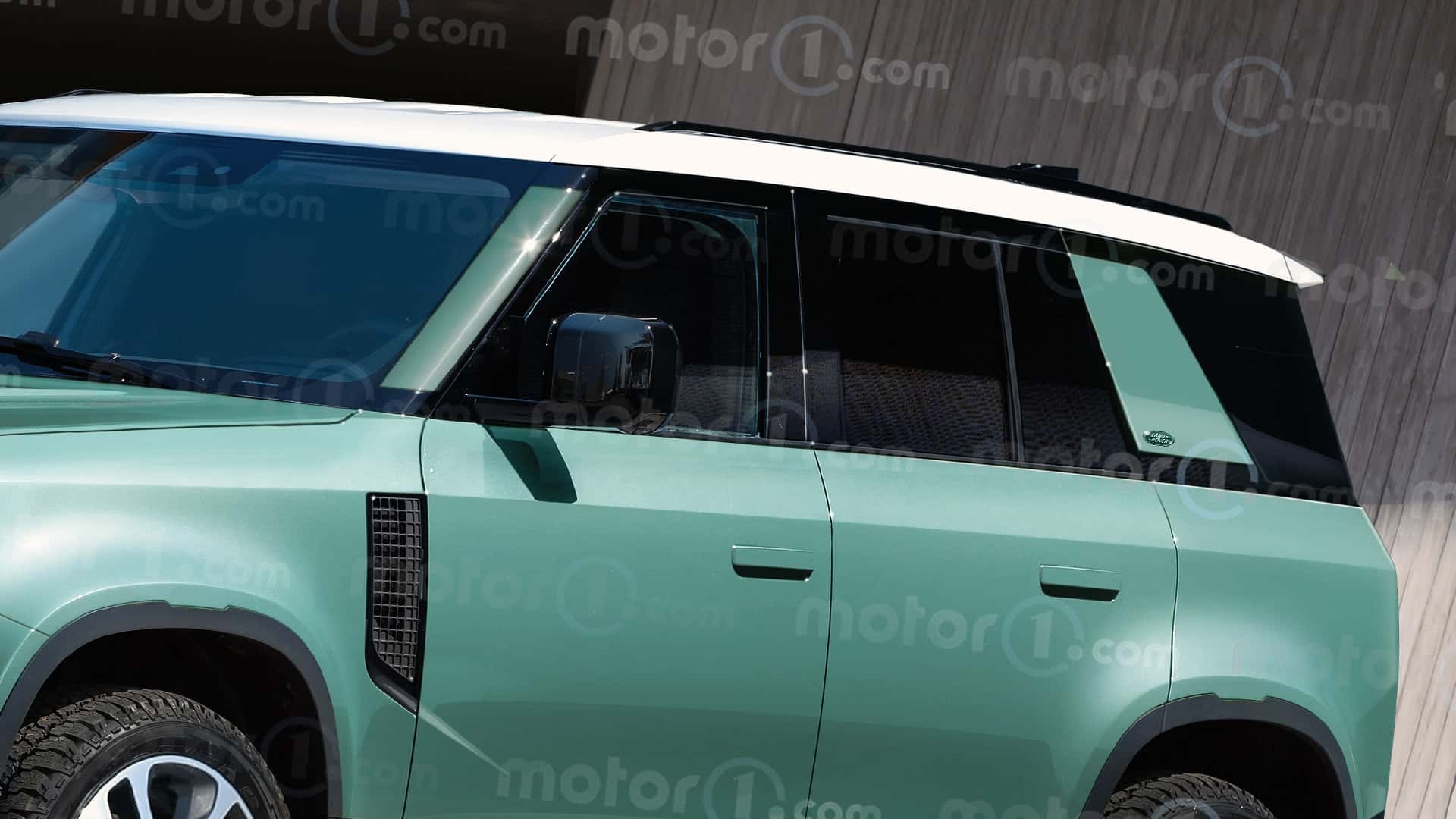 Land Rover Defender Sport 2027, render de Motor1.com