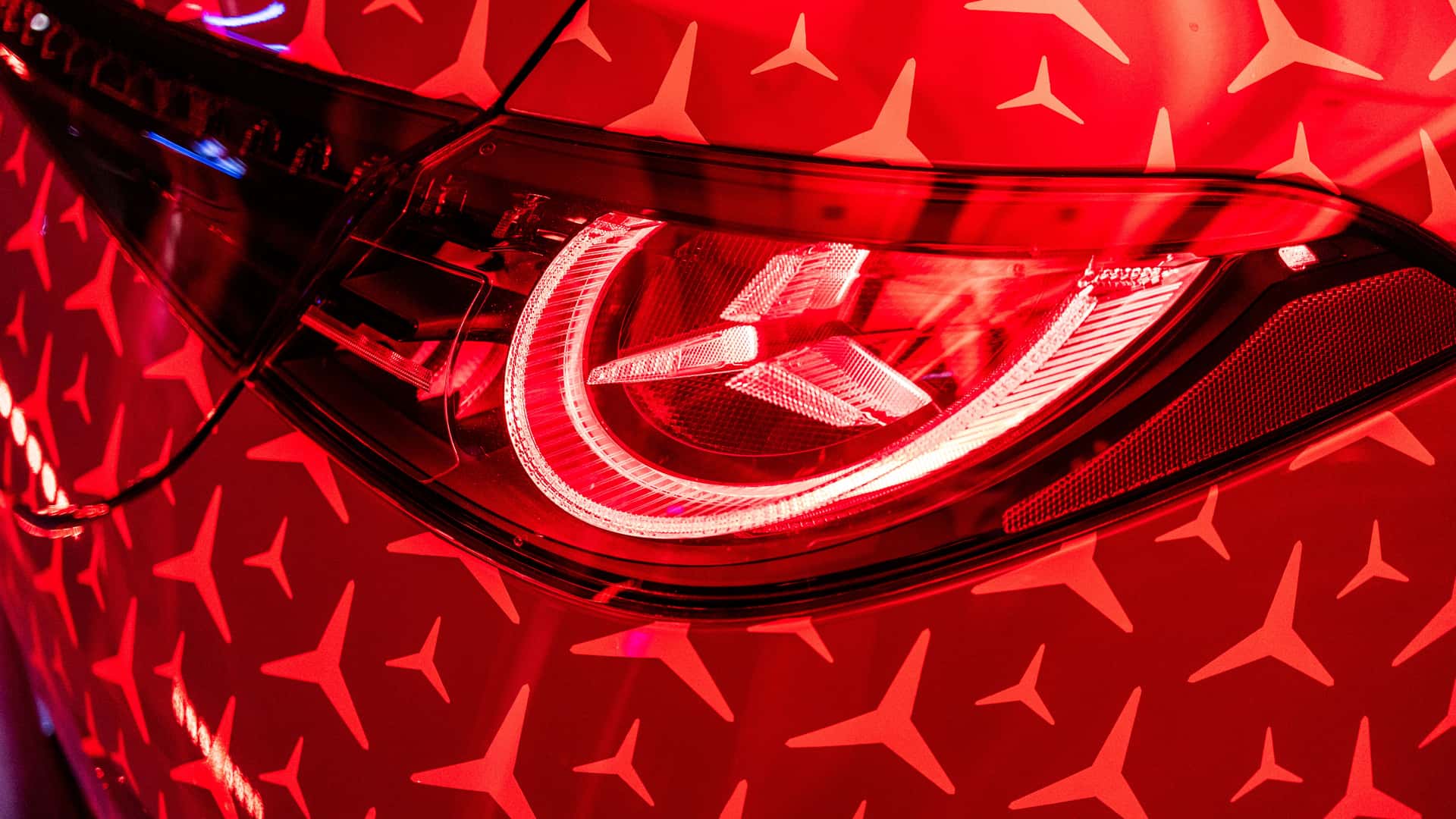 La Mercedes CLA 250+ sur le Grand périphérique de Rome