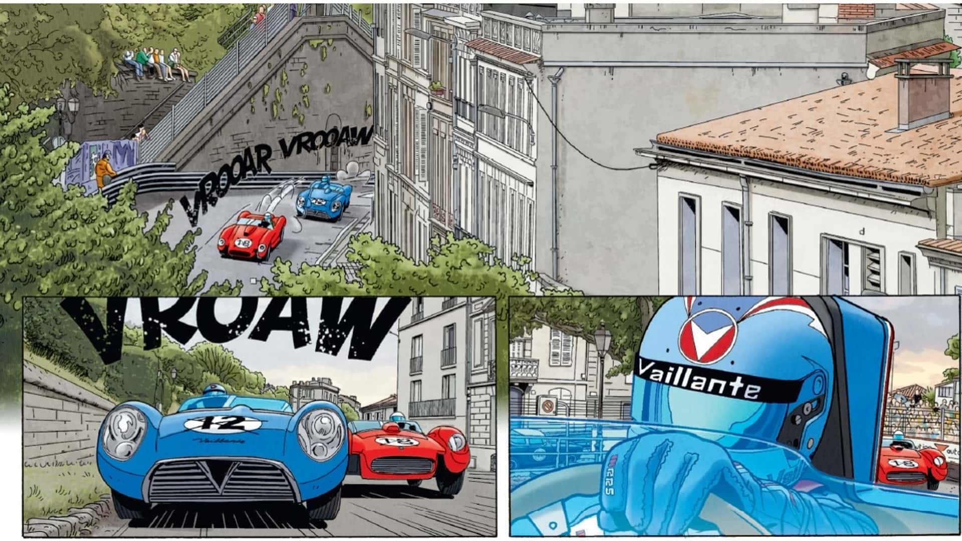 Extrait BD Michel Vaillant Tome 14