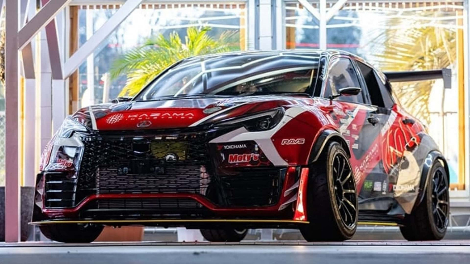 Un Lexus LBX con 1.000 CV es la sorpresa para competiciones de drift