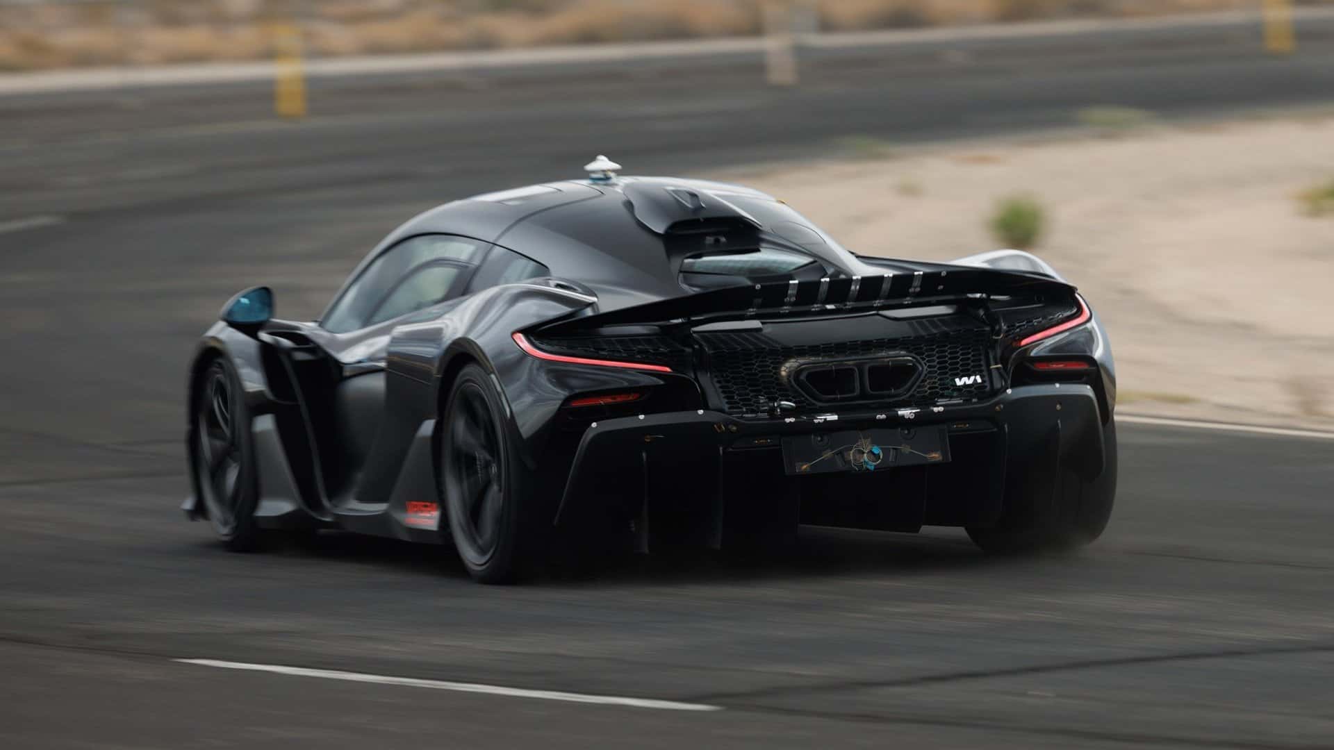 La nouvelle supercar McLaren fait entendre la voix de son V8
