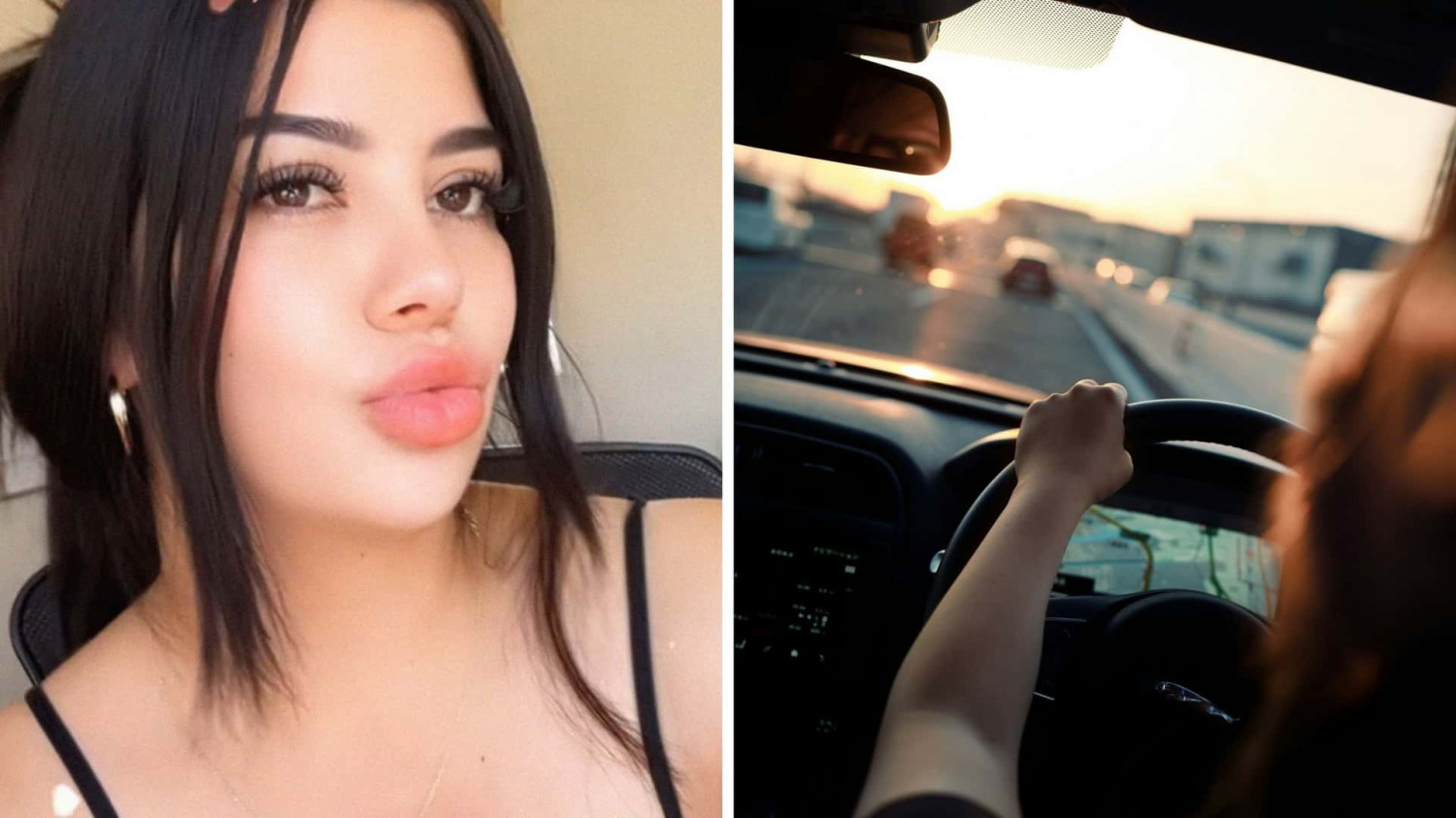 'Just a Girl': Part Falls Off Woman's Car. Then She Puts It In the Passenger Seat and Keeps Driving