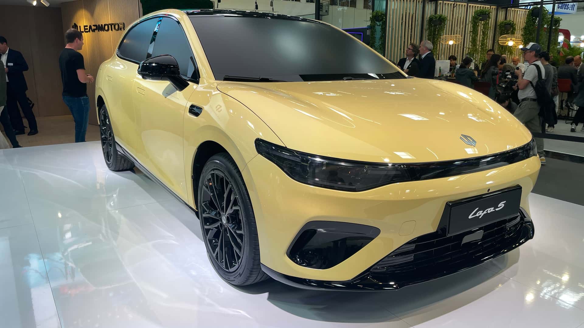 Leapmotor B05 au salon de l'automobile de Munich 2025