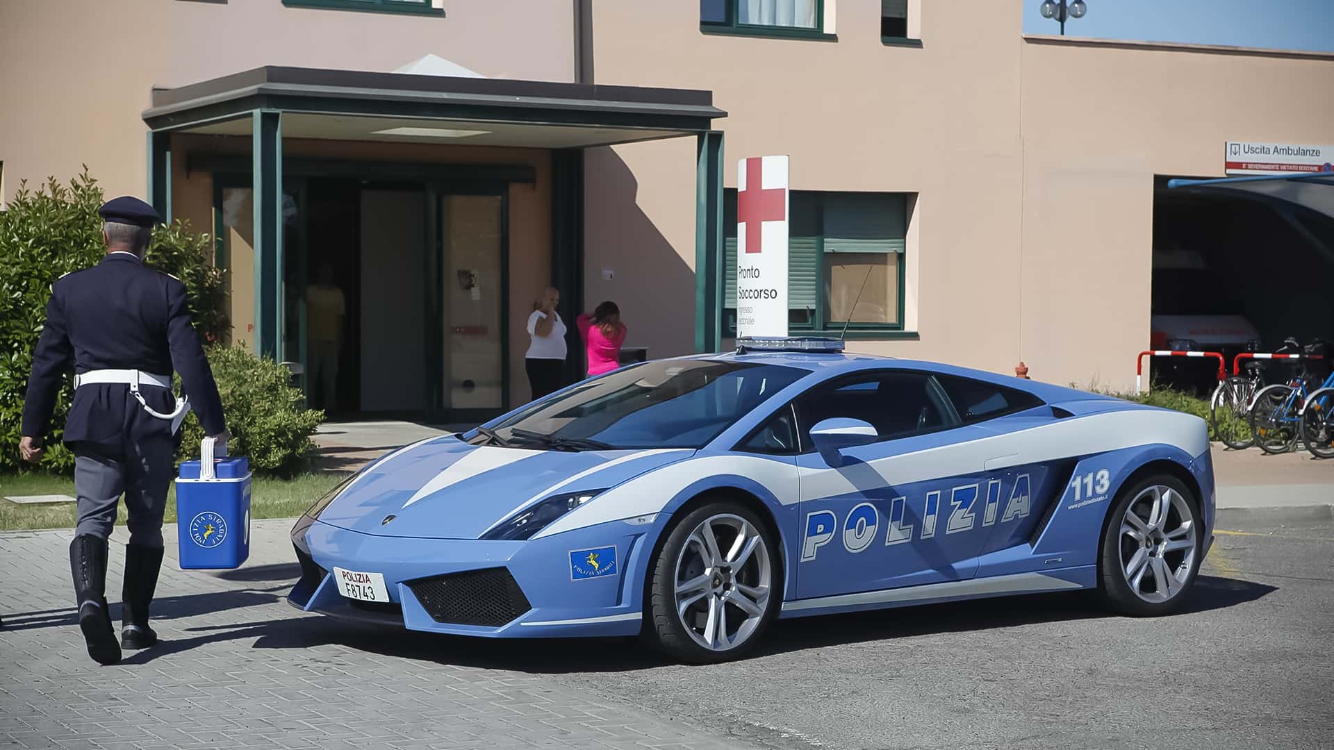 20 years of Lamborghini and the Italian State Police