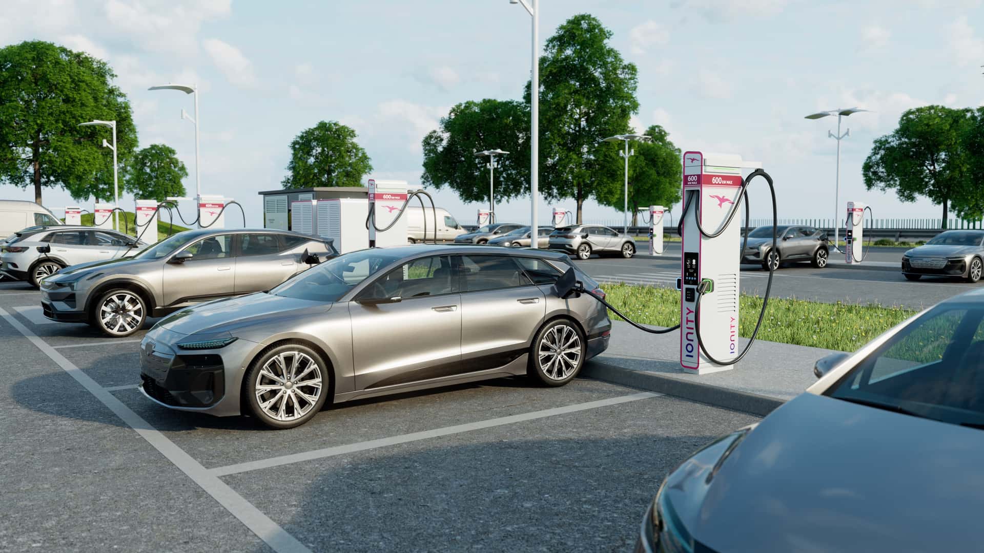 Ionity-branded Alpitronic HYC1000 chargers