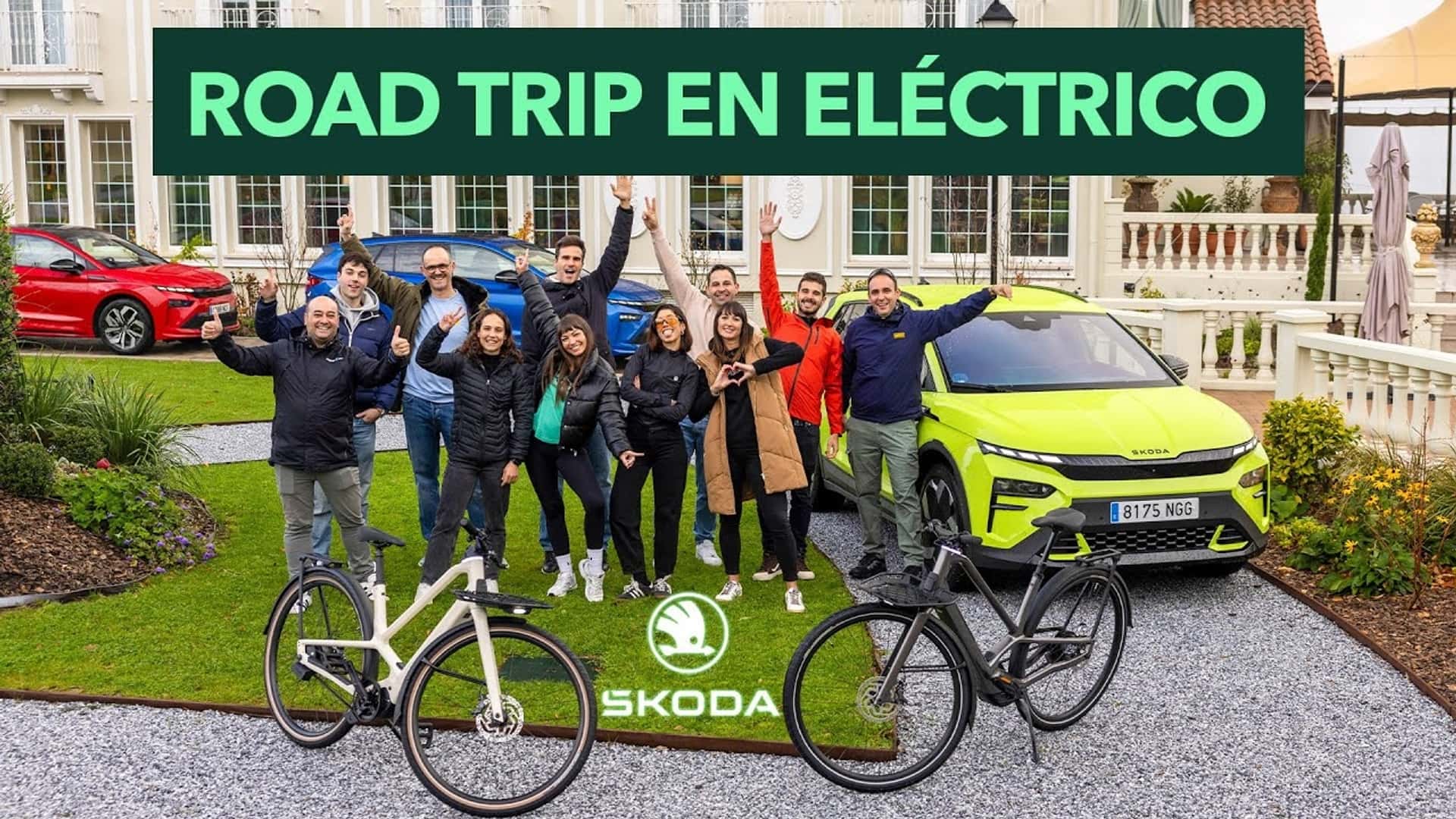 Road trip en coche eléctrico y destino ciclista, en la Motor1 Experience by Škoda