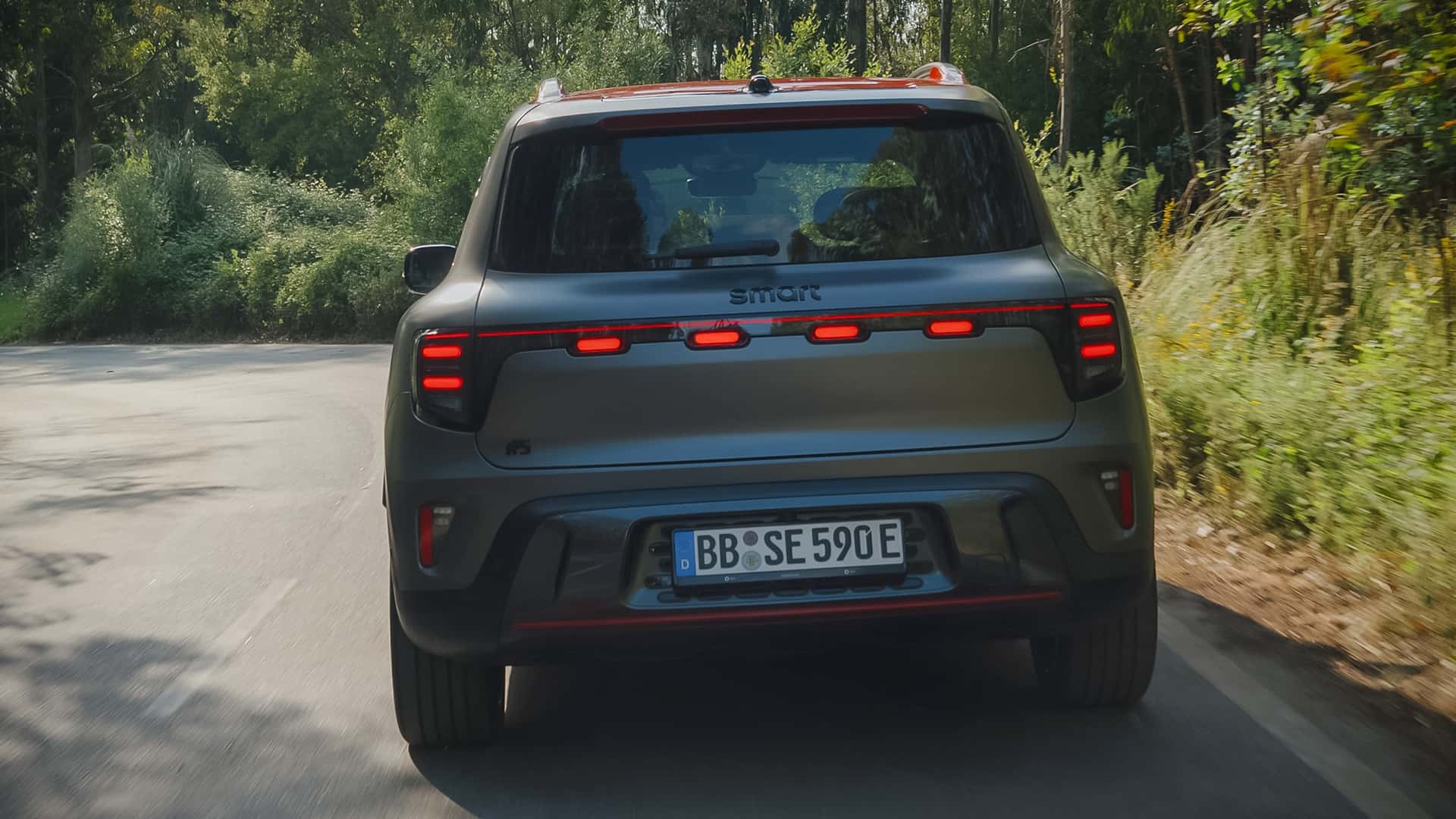 smart #5 2025, primera prueba