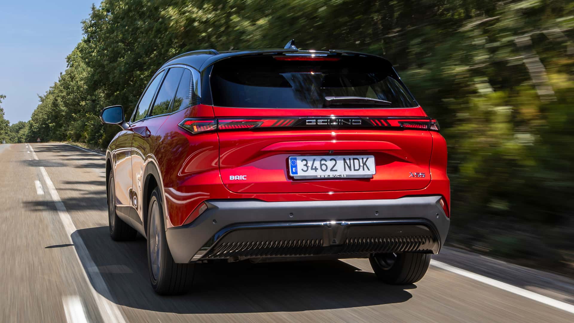 BAIC X55 2025, primera prueba