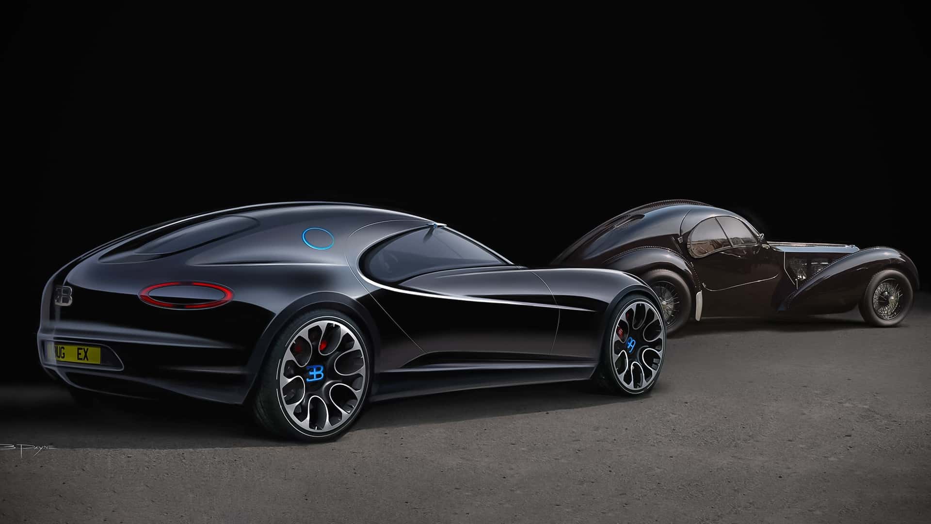 Bugatti V8 Coupe von Achim Anscheidt