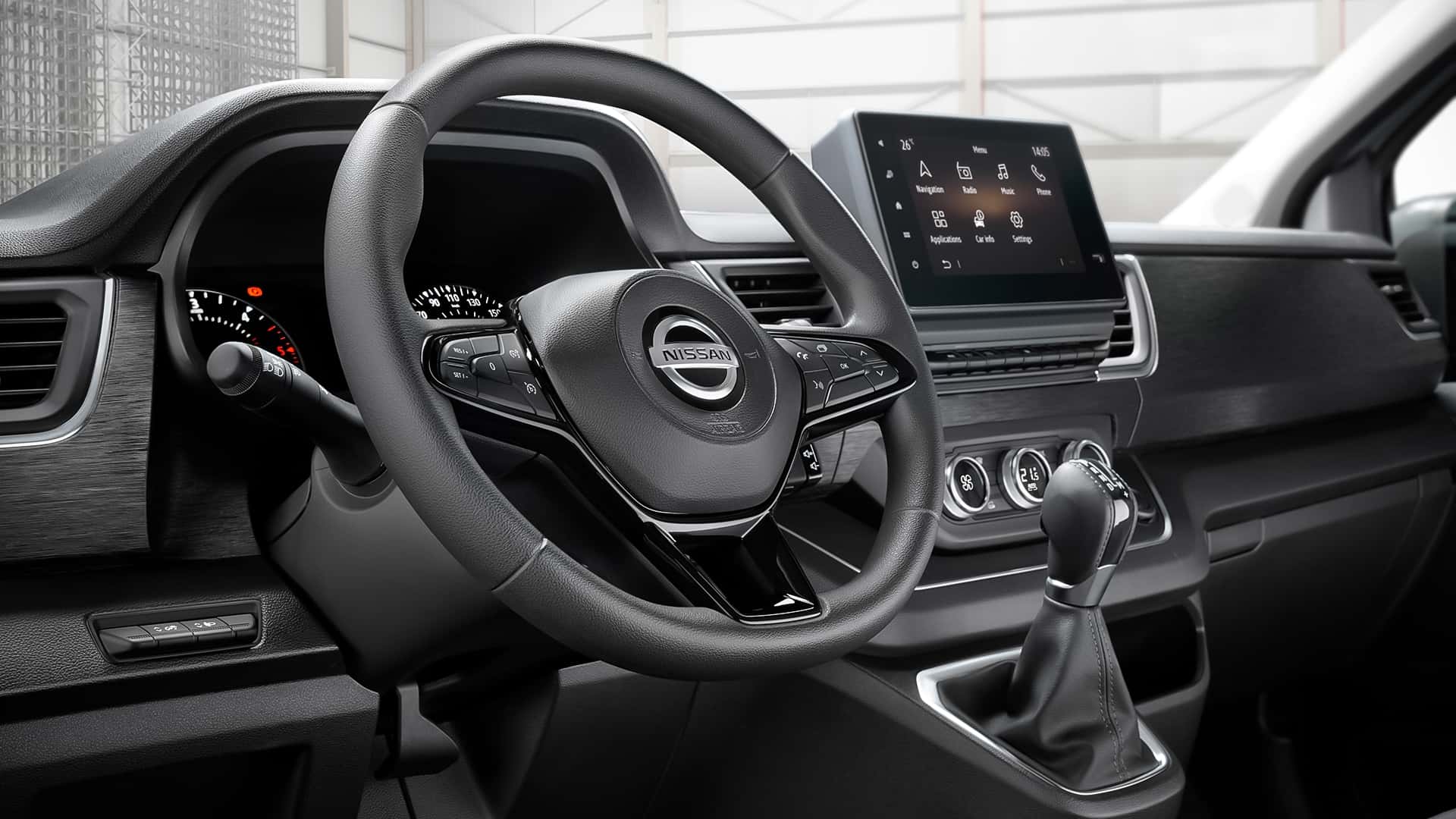 Nissan Primastar (2025) mit Neungang-Automatikgetriebe