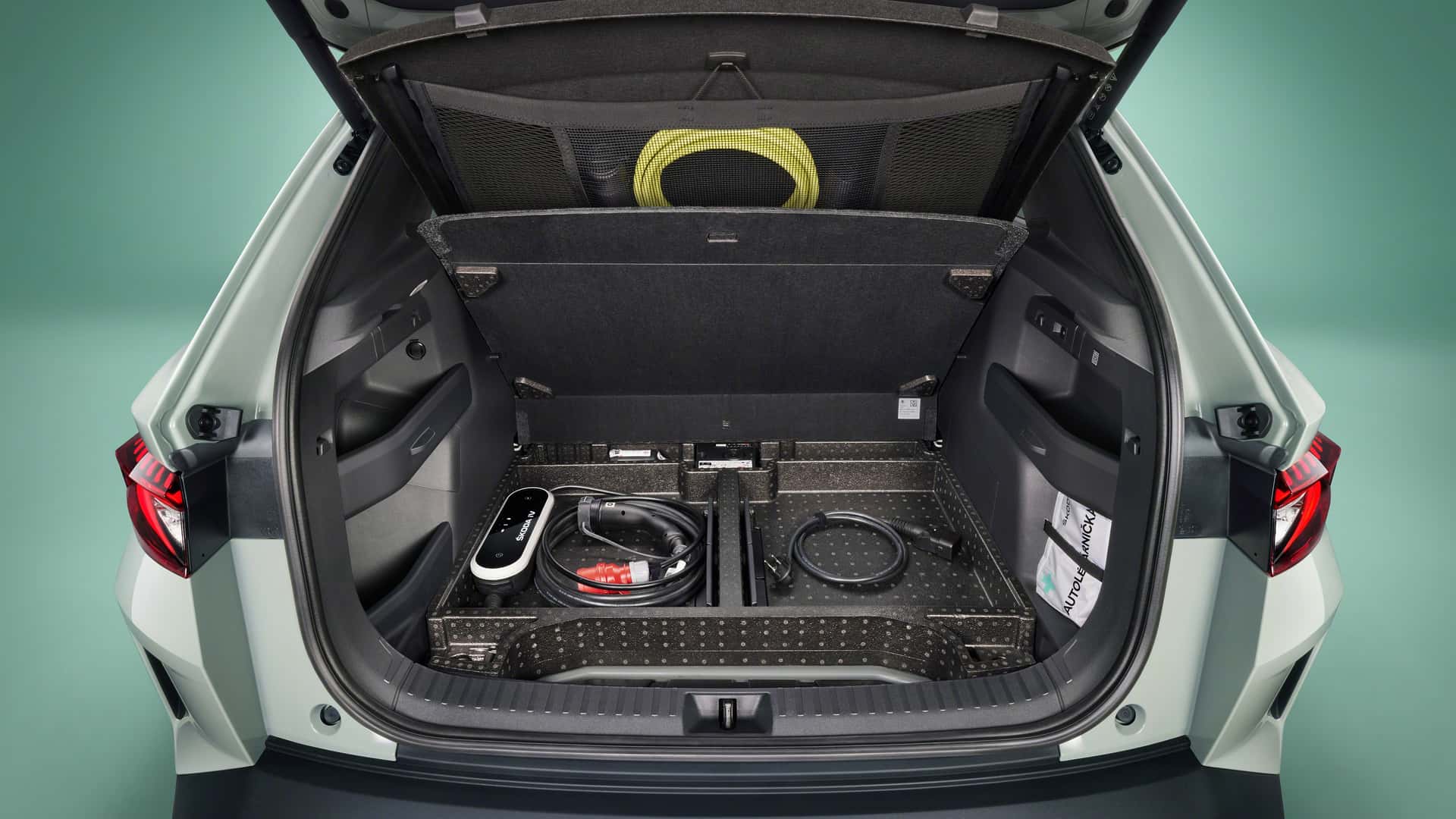<p>Der Kofferraum des Skoda Elroq</p>