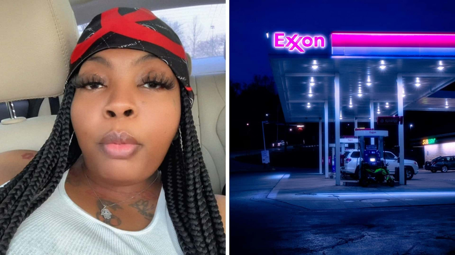 'This Is Unbelievable': Texas Woman Goes to Exxon Station. Then She Notices a Strange Item On the Bathroom Door—And Calls the Cops