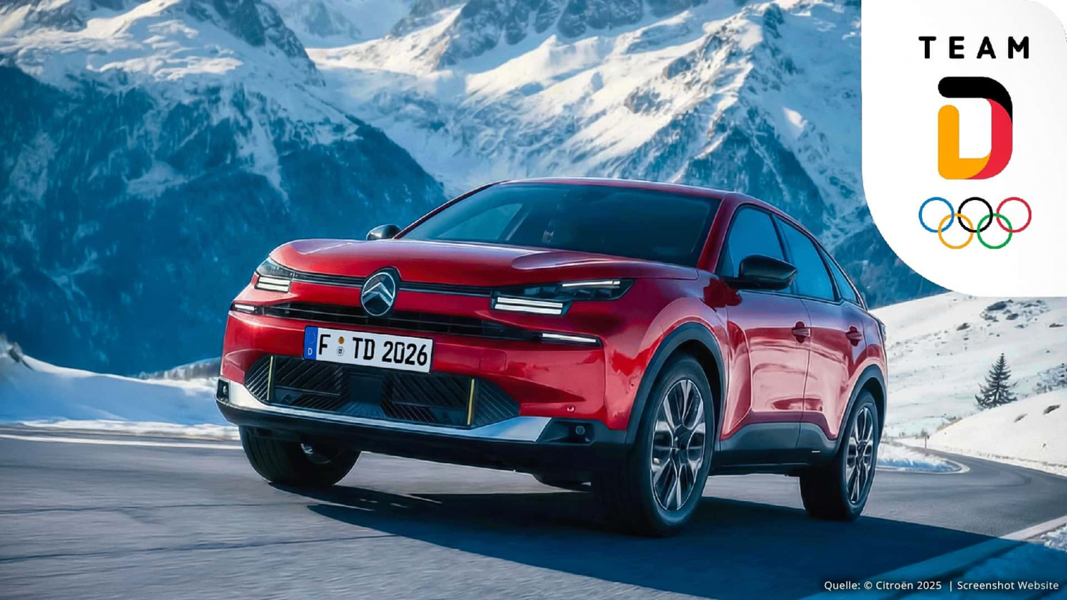 Citroën startet mit Team D Sondermodellen ins Olympia-Jahr 2026