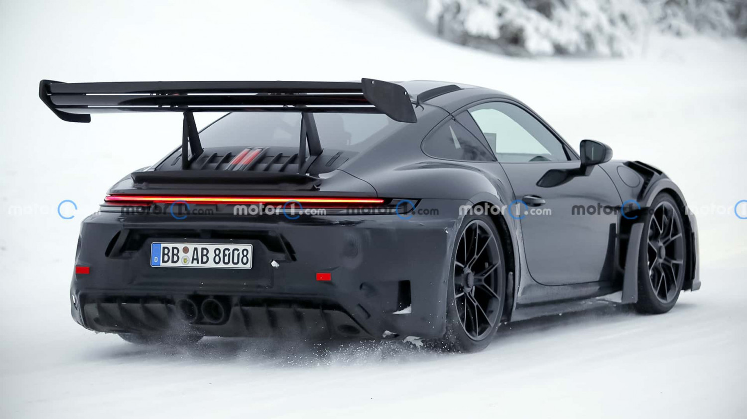 Porsche 911 GT3 RS (2026) als Erlkönig erwischt (Update)