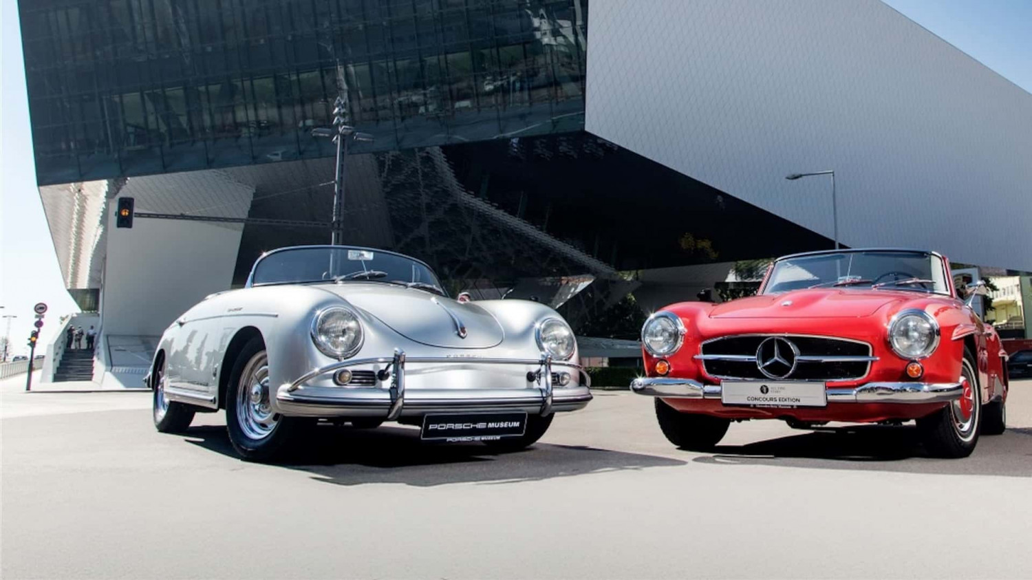 BMW und Porsche feiern 140 Jahre Mercedes-Benz