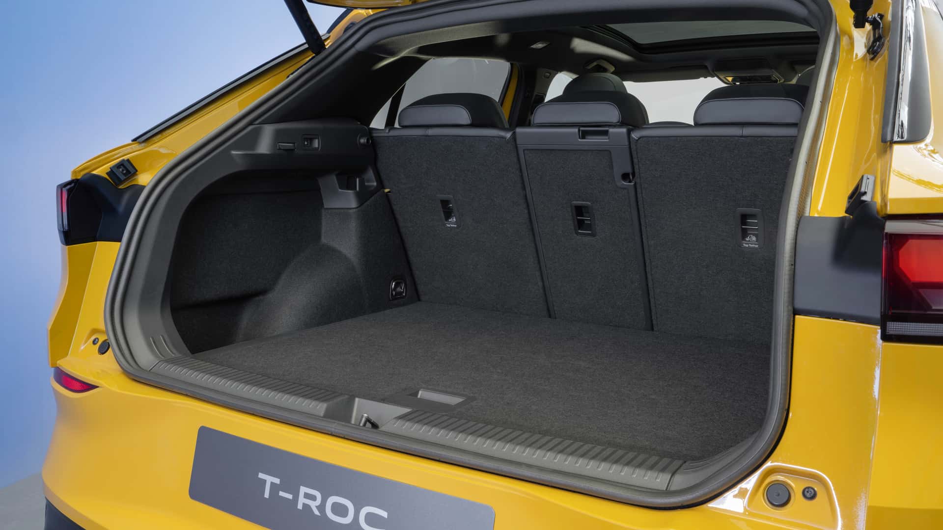 Neuer Volkswagen T-Roc, Innenraum und Kofferraum