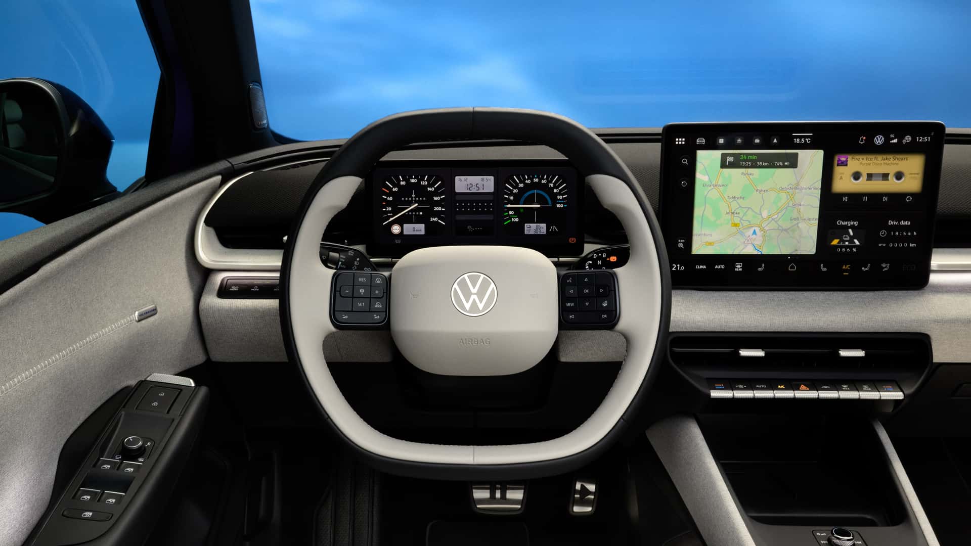 Voici l'intérieur de la nouvelle Volkswagen ID.Polo (2026)