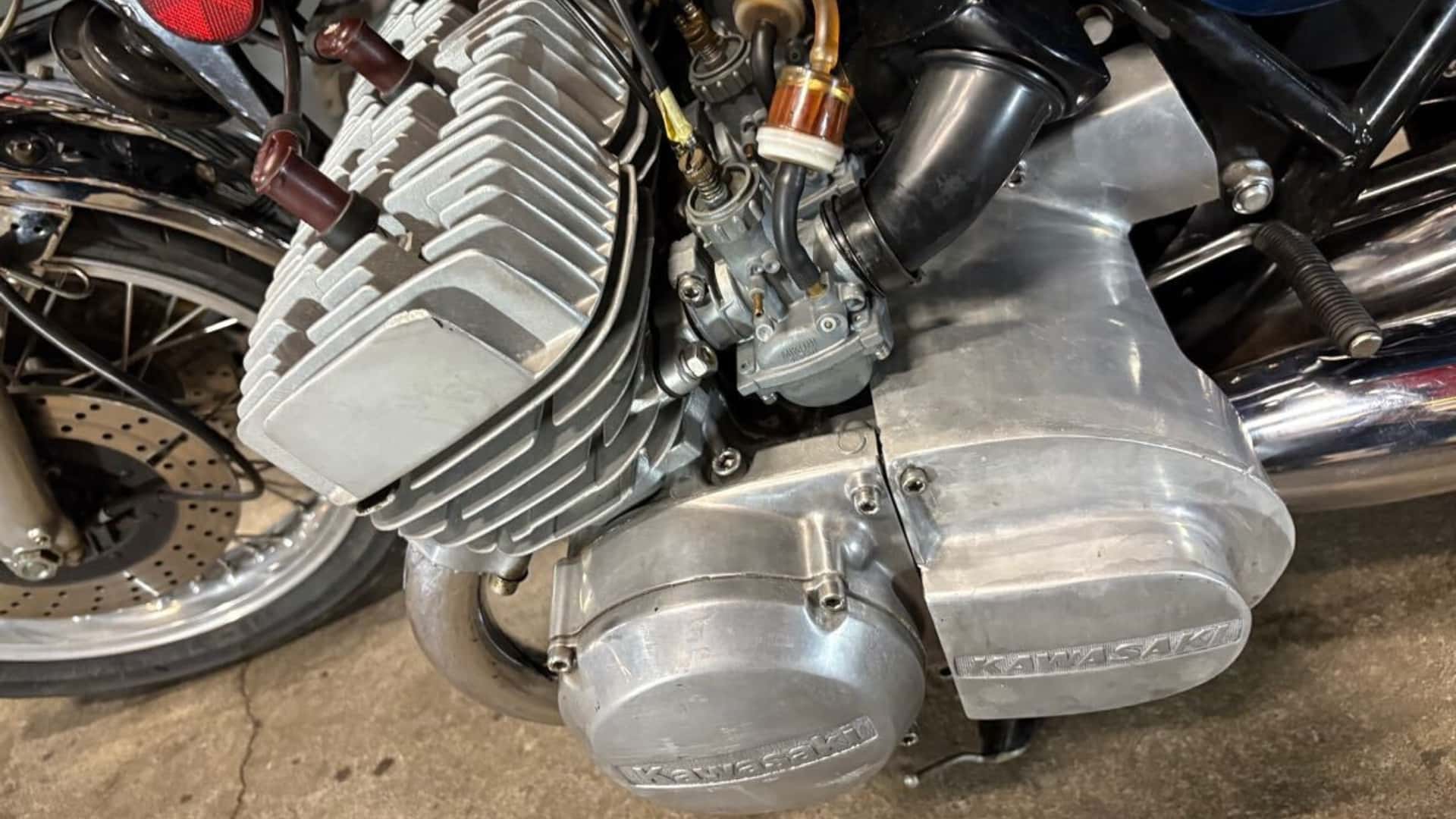 Kawasaki KH606 Two Stroke Custom 7 Cylinder