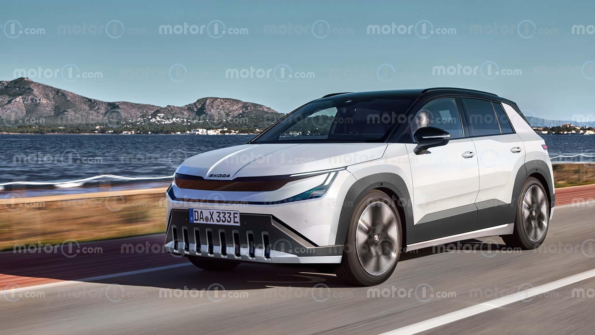 Skoda Epiq (2026), le rendu de Motor1.com