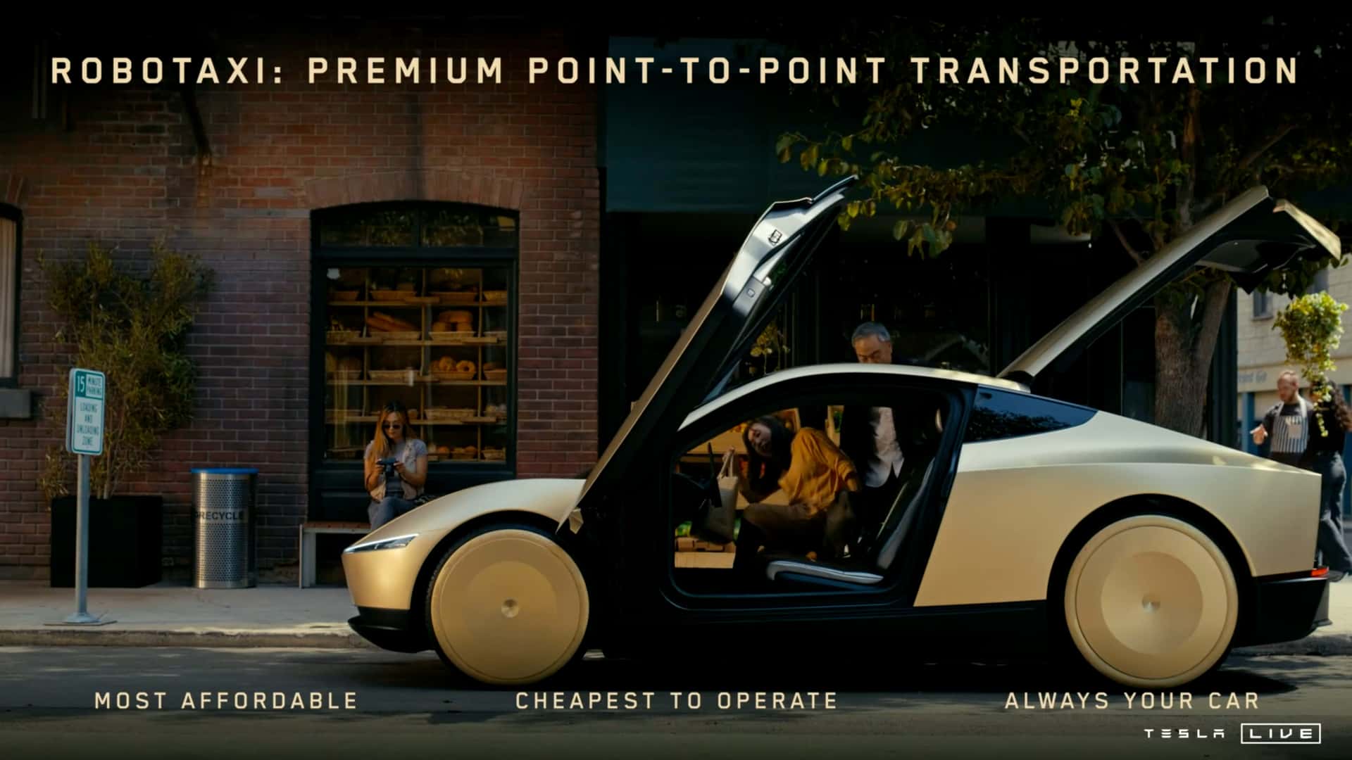 Cybercabine Tesla
