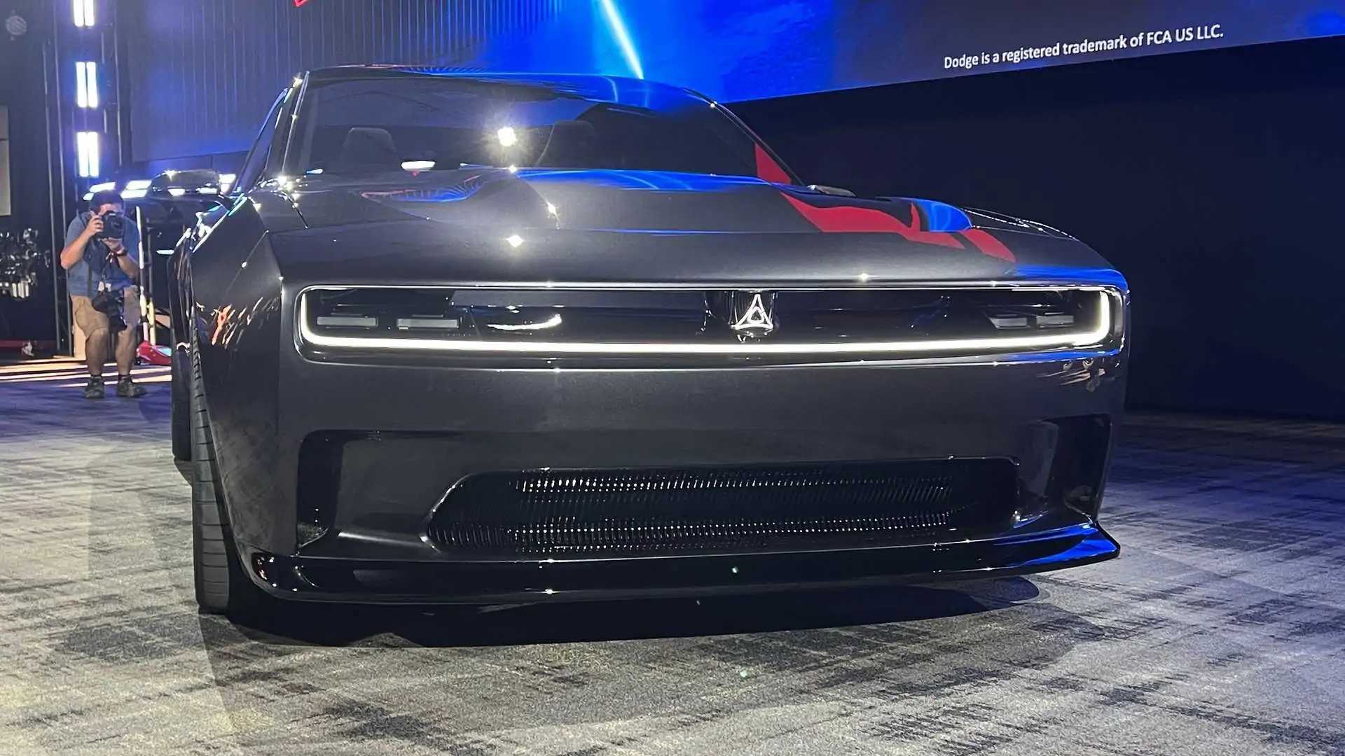 Dodge Charger Daytona SRT Concept EV Live Image