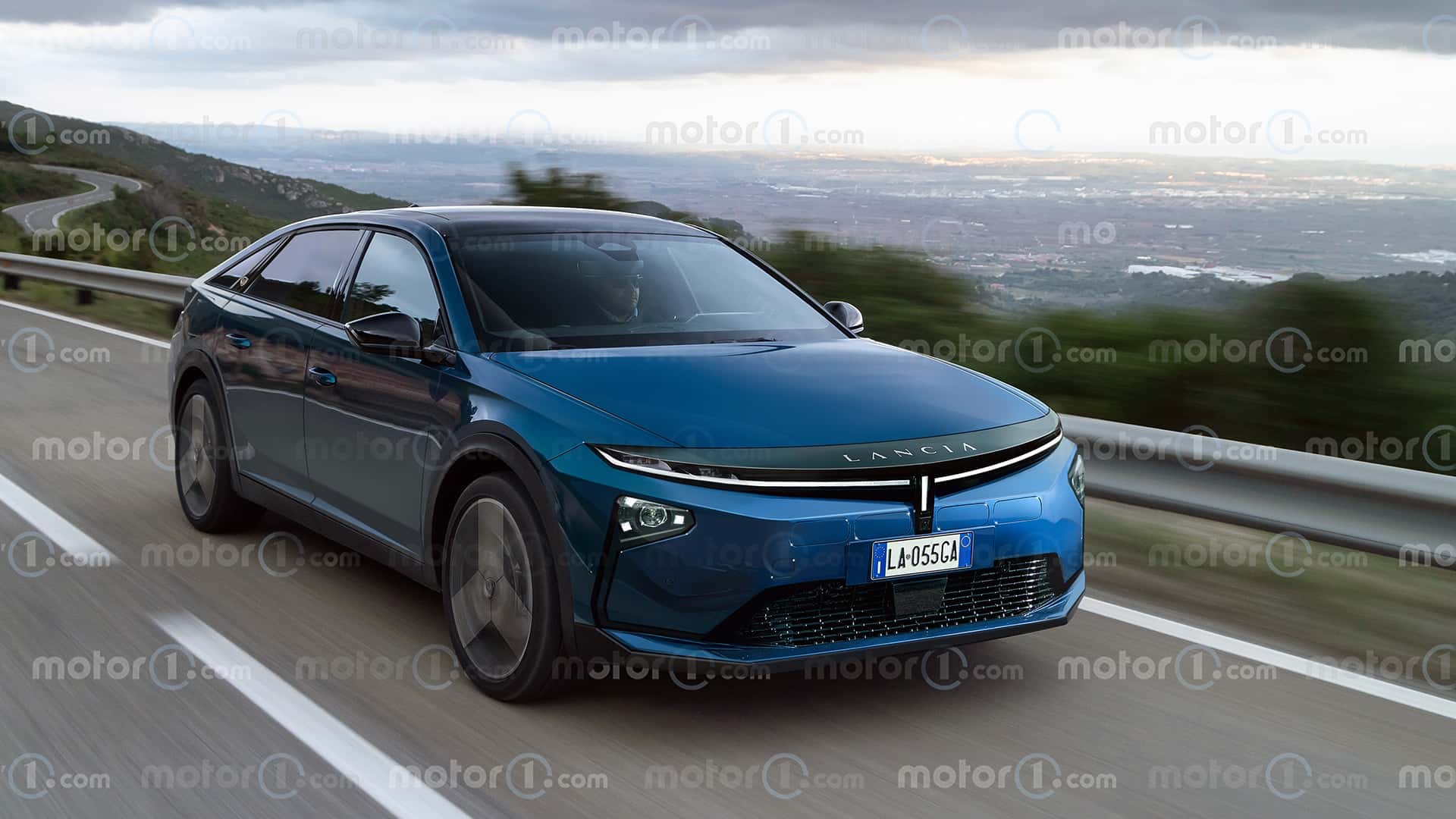 <p>Nouvelle Lancia Gamma 2026, notre rendu</p>