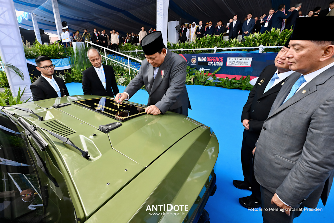 Tactical Vehicle Pindad PANDU – GERAK SENYAP DENGAN TENAGA LISTRIK