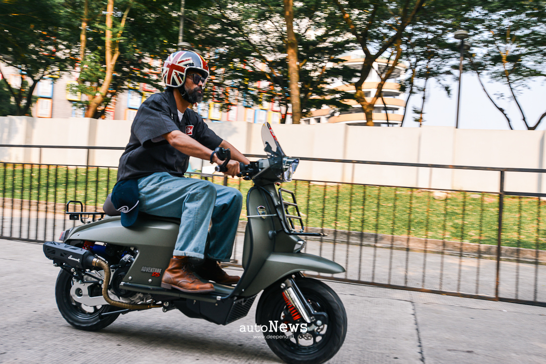 GIIAS Bandung 2025 Scomadi Adventure DS Hadir di GIIAS Bandung – HARGA RP 105 JUTA OTR