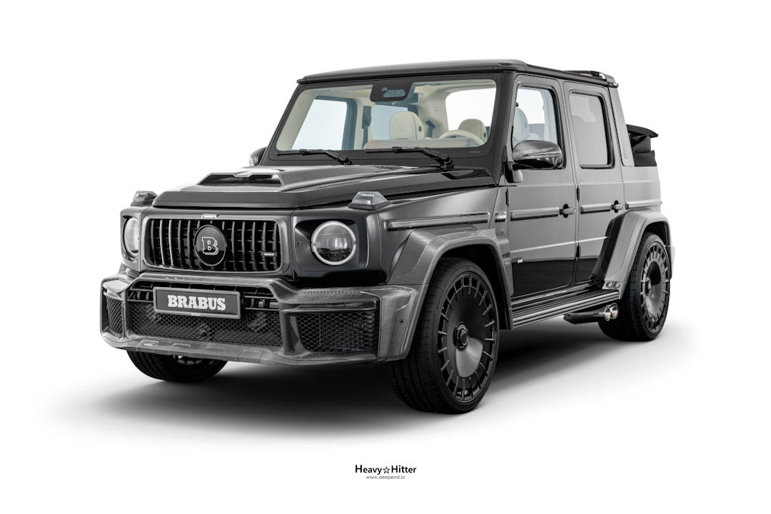 Heavy HItter BRABUS 800 Cabrio – SUV ATAP TERBUKA 800 HP