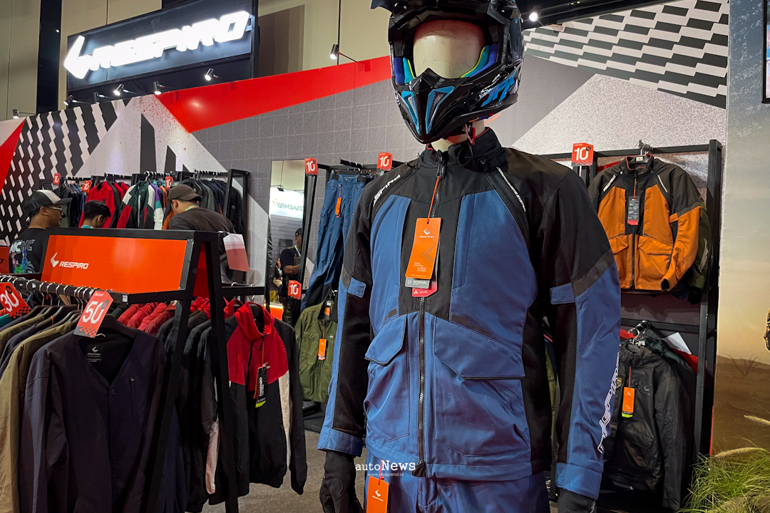 Riding Gear Respiro Alterra – JAKET TOURING DAN ROMPI SEKALIGUS