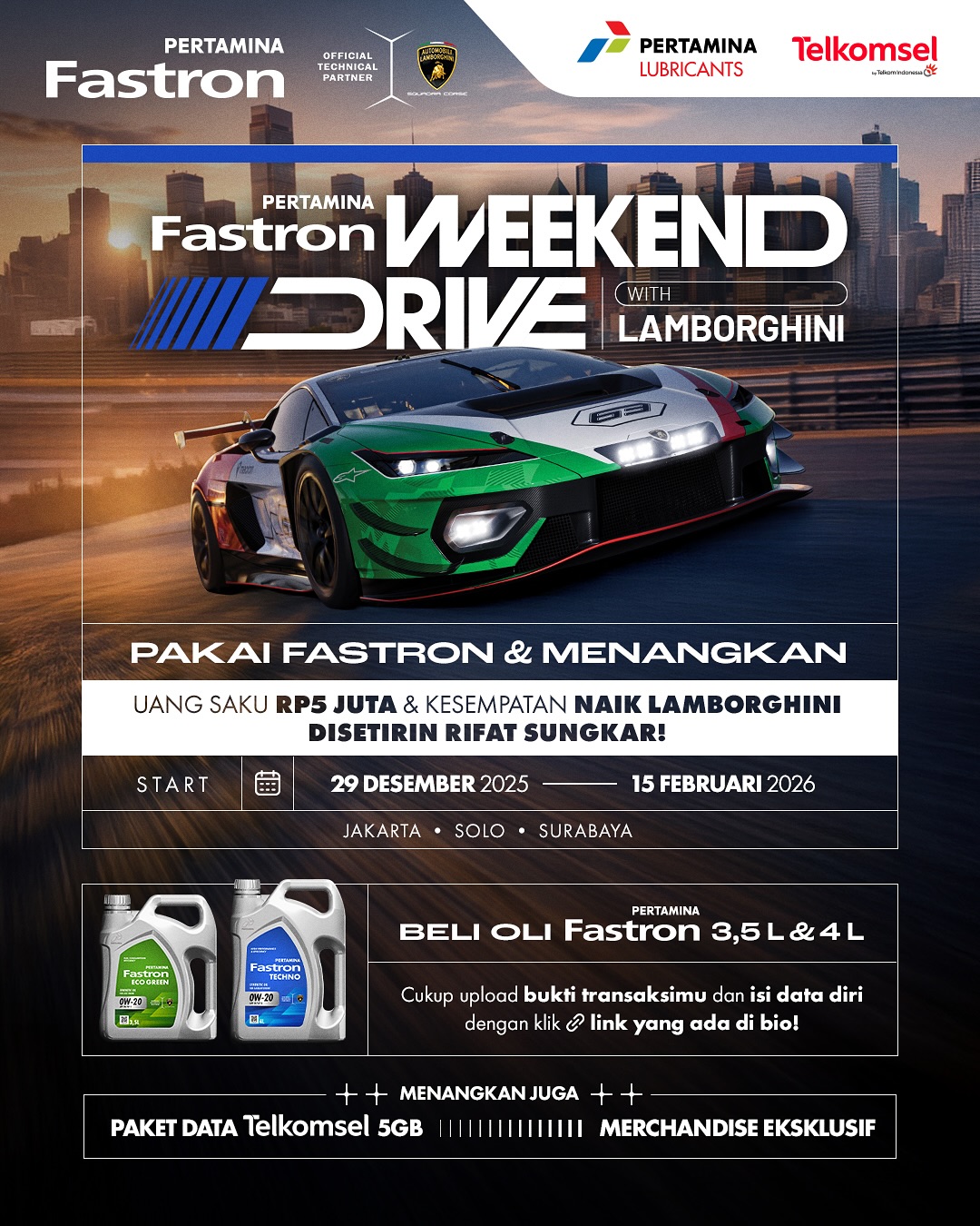 Pertamina Lubricants Cuma Ganti Oli Bisa Naik Lamborghini Bareng Rifat Sungkar – INI CARANYA