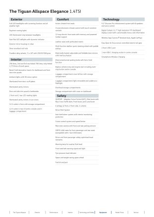 2025 Volkswagen Tiguan Allspace Elegance Malaysia spec sheet-2 2025 Volkswagen Tiguan Allspace Elegance Malaysia spec sheet-2