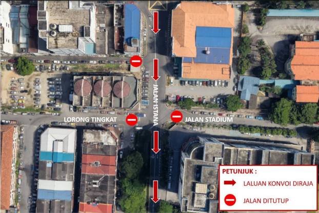 Raja Muda Selangor royal wedding Klang road closure-2 Raja Muda Selangor royal wedding Klang road closure-2