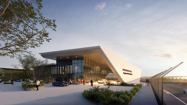 Porsche Experience Centre Singapore render 3 Porsche Experience Centre Singapore render 3