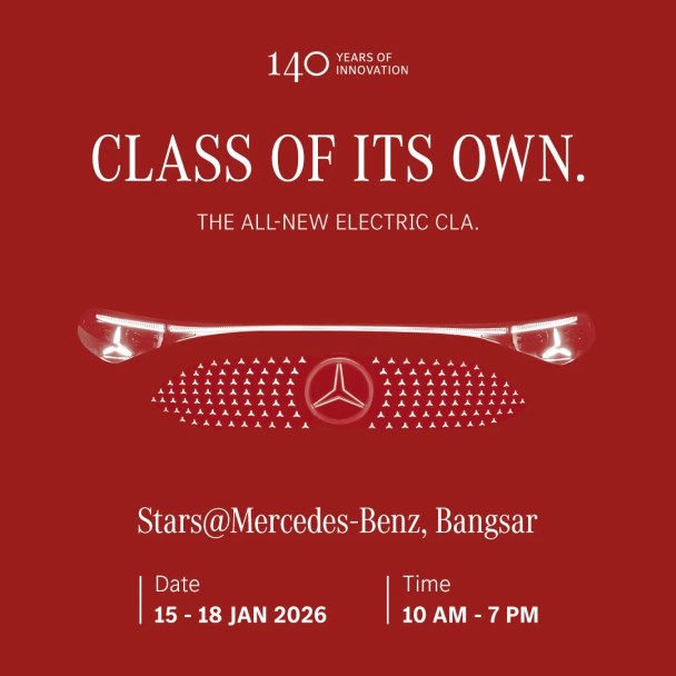 2026 Mercedes-Benz CLA EV Malaysian debut date confirmed – C178 preview, Stars@Bangsar, Jan 15-18