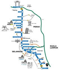 West Coast Expressway map-1 West Coast Expressway map-1