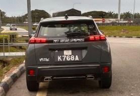 2025 Peugeot 2008 facelift spied Malaysia-3 2025 Peugeot 2008 facelift spied Malaysia-3