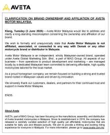 Aveta Demak Press Statement Aveta Demak Press Statement