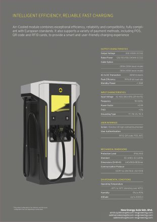 Lotus brand 120-240 kW DC air-cooled charger-2 Lotus brand 120-240 kW DC air-cooled charger-2