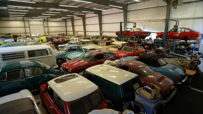 This Abandoned House Hides Forgotten Classic and Sports Cars