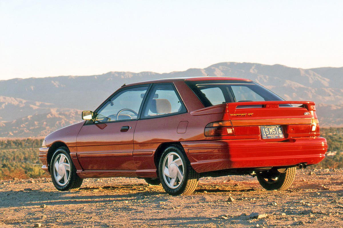 View Photos of the 1991 Ford Escort GT