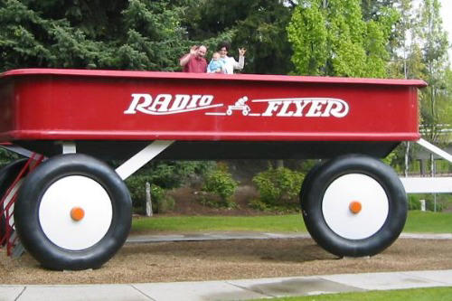 13. Radio Flyer Wagons