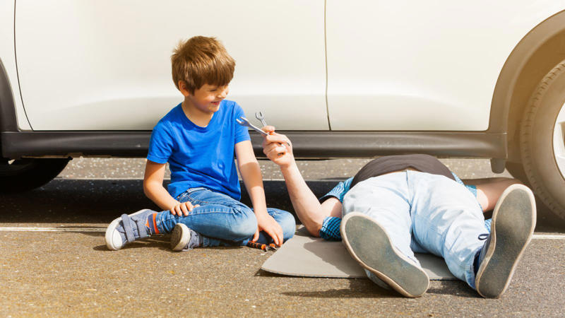 Car Jack Mat or Towel