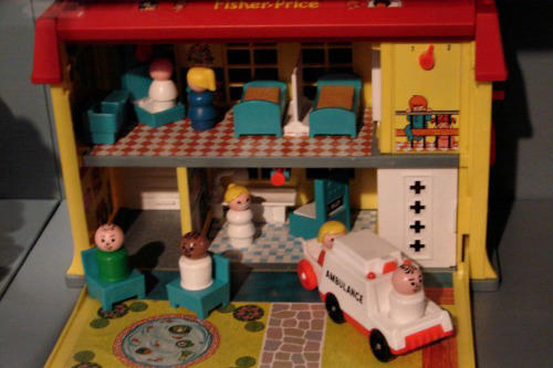 7. Fisher-Price Playsets (1960s–1970s)