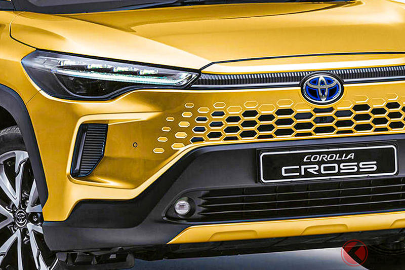 トヨタ新型「カローラ“クロス”」まもなく登場!? “レクサス顔”に顔面刷新!? スポーティな「GR SPORT」追加？ 4年ぶり大刷新な「コンパクトSUV」が販売店でも話題に