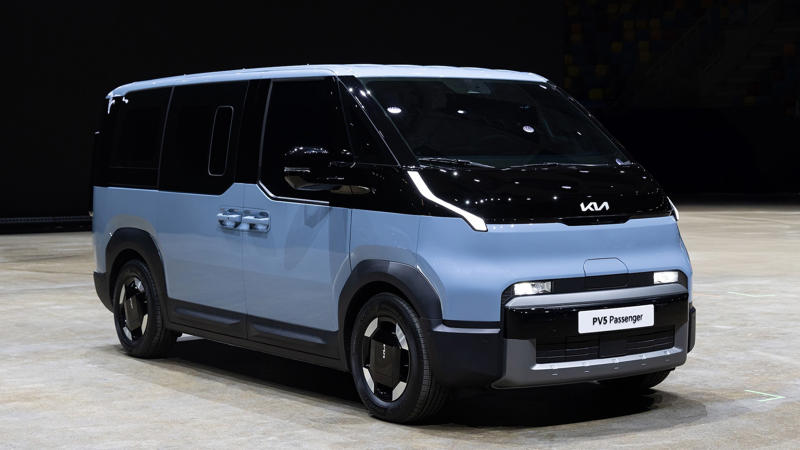 Kia PV5 Electric Van First Look: More Details on a Potential (Volkswagen) Buzz Kill